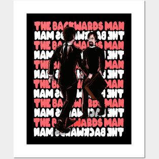 Backwards Man Posters and Art